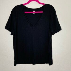 BP Black Short Sleeve Top Size XL